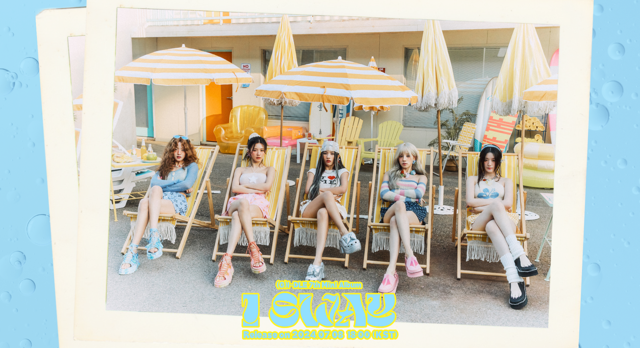 (G)I-DLE 7th Mini Album [I SWAY] wave ver.