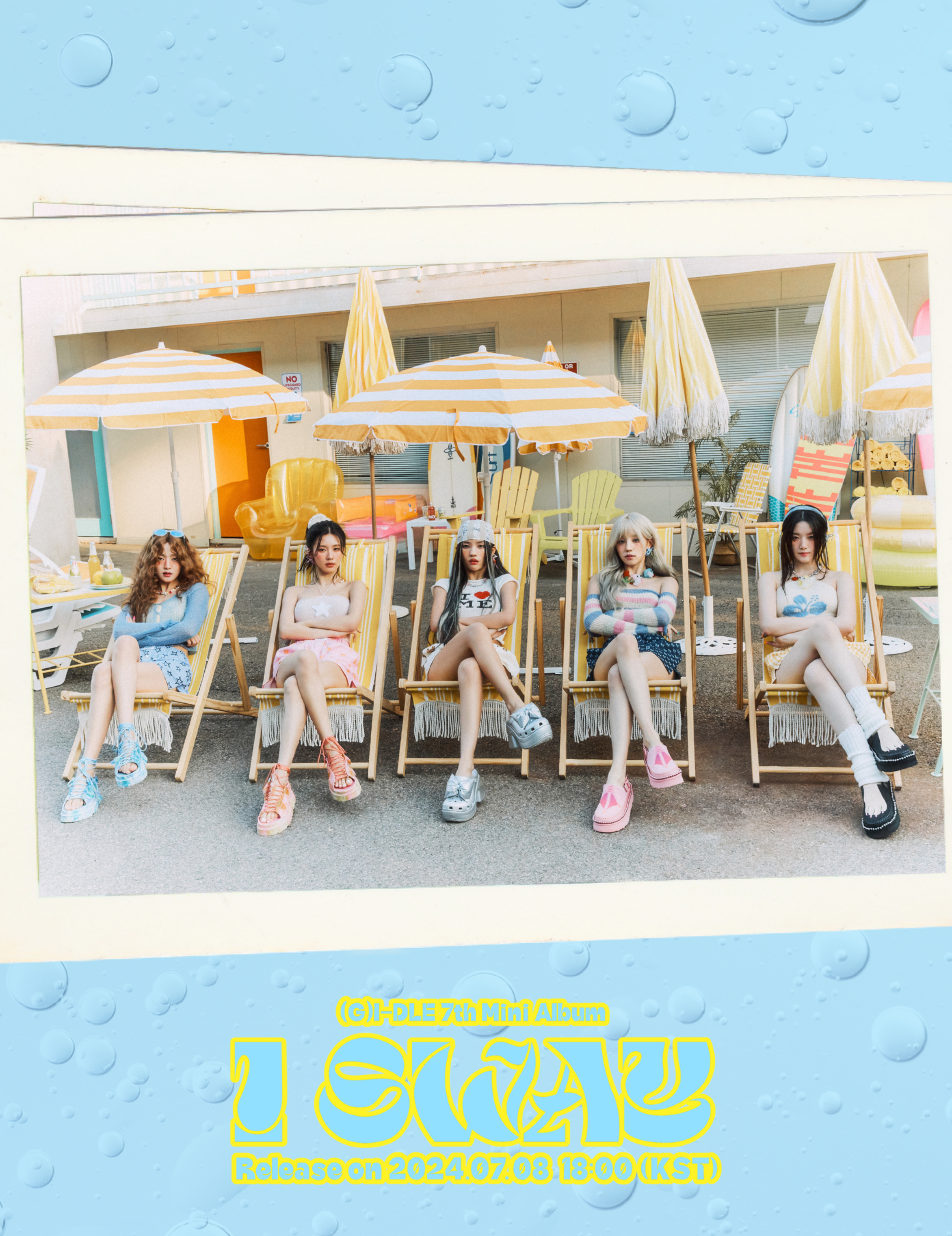 (G)I-DLE 7th Mini Album [I SWAY] wave ver.