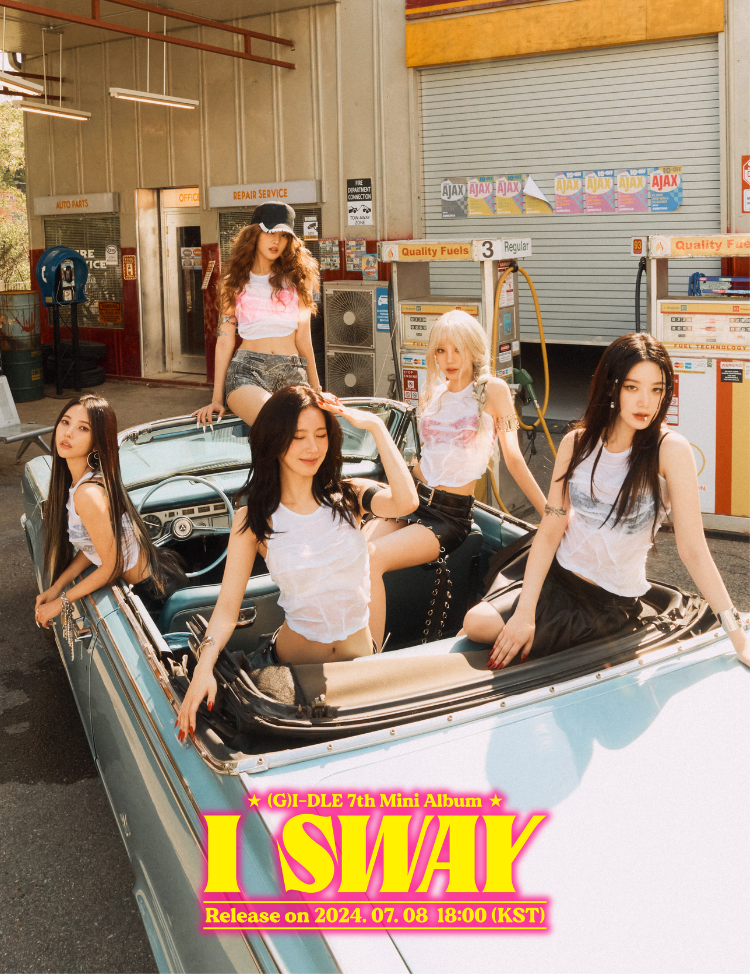 (G)I-DLE 7th Mini Album [I SWAY] wide ver.